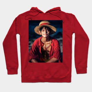 Realistic Luffy Hoodie